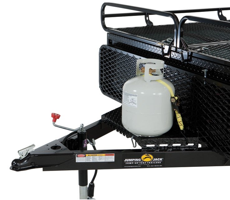 Propane tank rack for trailer sales